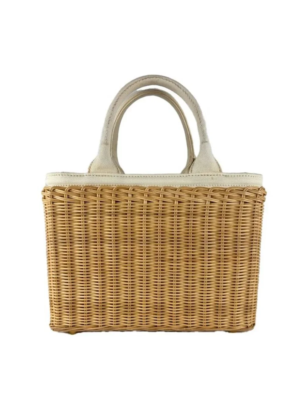 Prada Basket Shoulder Bag